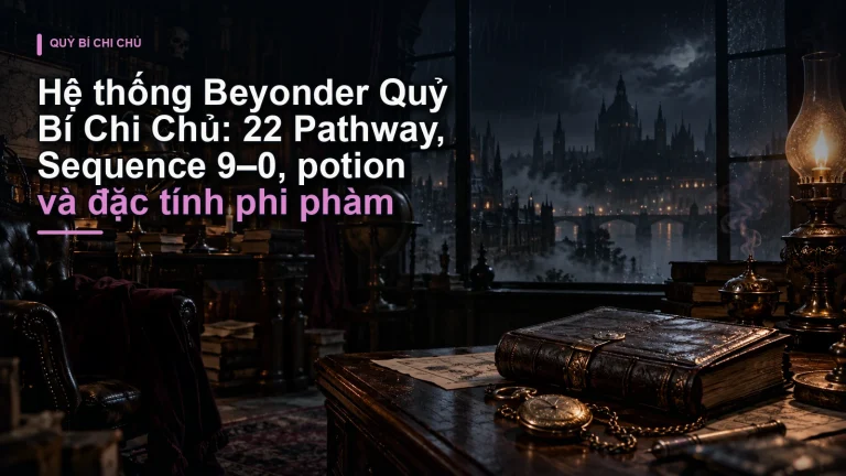 Hệ thống Beyonder Quỷ Bí Chi Chủ: 22 Pathway, Sequence 9–0, potion và đặc tính phi phàm