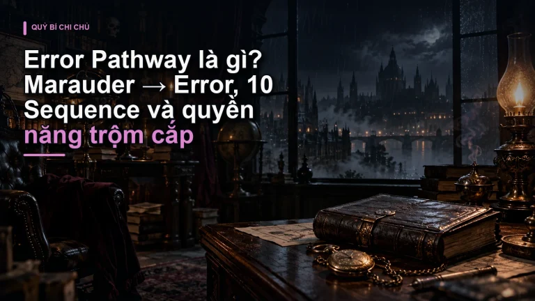 Error Pathway là gì? Marauder → Error, 10 Sequence và quyền năng trộm cắp