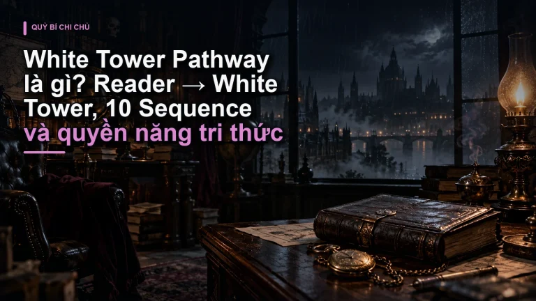 White Tower Pathway là gì? Reader → White Tower, 10 Sequence và quyền năng tri thức
