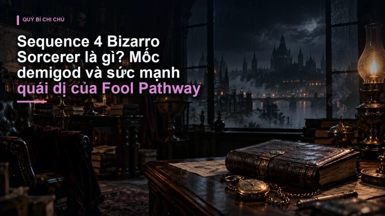 Sequence 4 Bizarro Sorcerer là gì? Mốc demigod và sức mạnh quái dị của Fool Pathway