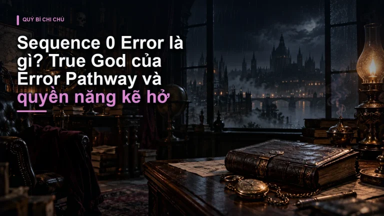 Sequence 0 Error là gì? True God của Error Pathway và quyền năng kẽ hở