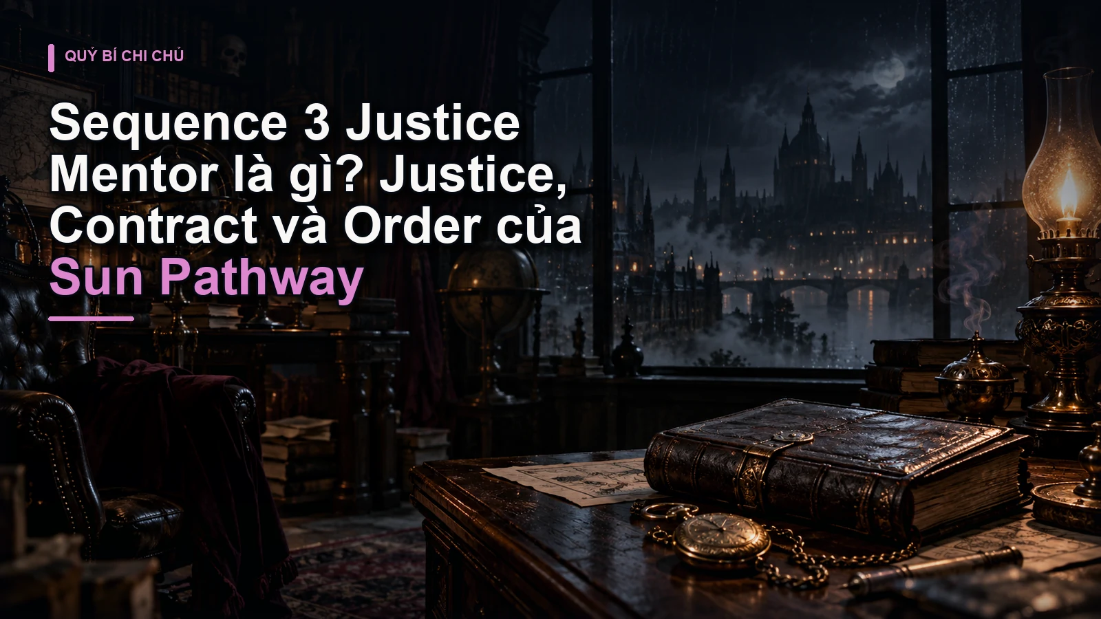 Sequence 3 Justice Mentor là gì? Justice, Contract và Order của Sun Pathway