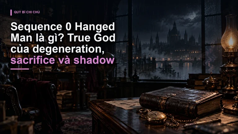 Sequence 0 Hanged Man là gì? True God của degeneration, sacrifice và shadow