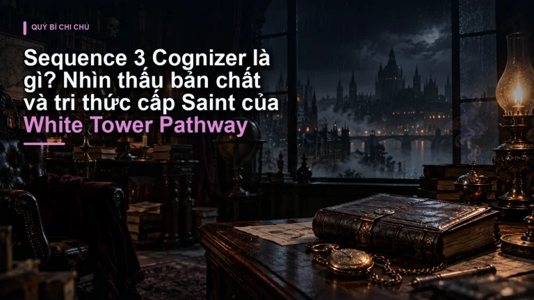 Sequence 3 Cognizer là gì? Nhìn thấu bản chất và tri thức cấp Saint của White Tower Pathway