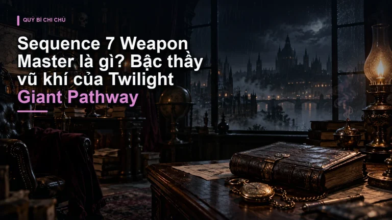 Sequence 7 Weapon Master là gì? Bậc thầy vũ khí của Twilight Giant Pathway