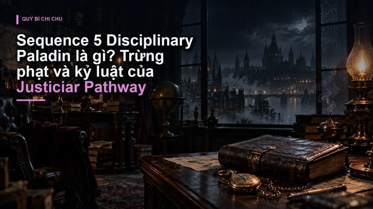 Sequence 5 Disciplinary Paladin là gì? Trừng phạt và kỷ luật của Justiciar Pathway