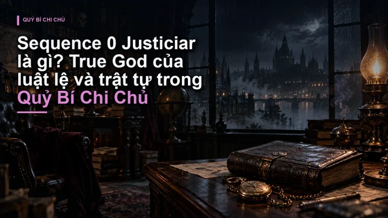 Sequence 0 Justiciar là gì? True God của luật lệ và trật tự trong Quỷ Bí Chi Chủ