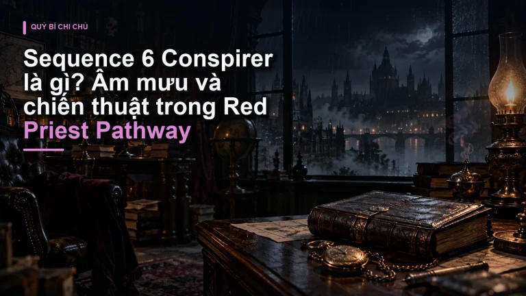 Sequence 6 Conspirer là gì? Âm mưu và chiến thuật trong Red Priest Pathway