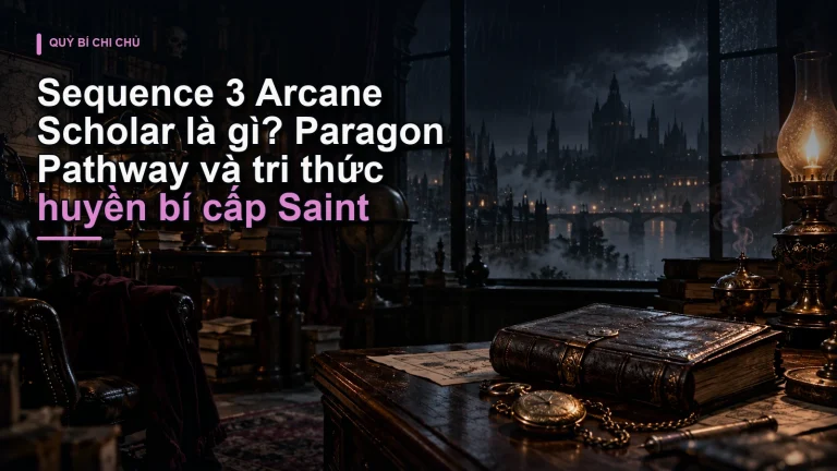 Sequence 3 Arcane Scholar là gì? Paragon Pathway và tri thức huyền bí cấp Saint