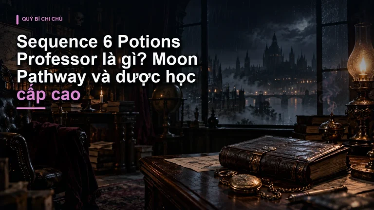 Sequence 6 Potions Professor là gì? Moon Pathway và dược học cấp cao