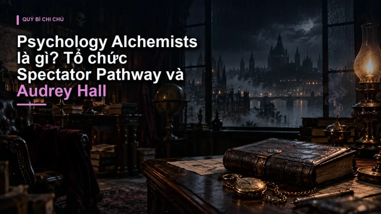 Psychology Alchemists là gì? Tổ chức Spectator Pathway và Audrey Hall