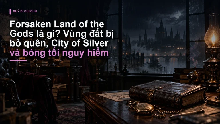 Forsaken Land of the Gods là gì? Vùng đất bị bỏ quên, City of Silver và bóng tối nguy hiểm