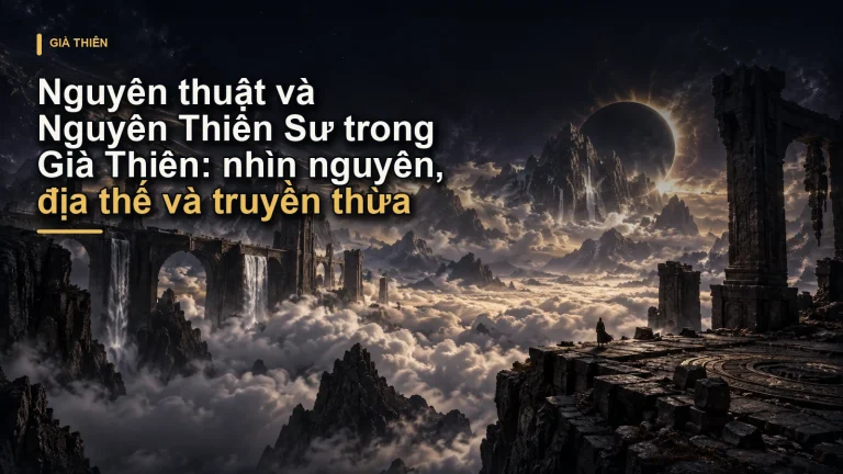 Nguyên thuật và Nguyên Thiên Sư trong Già Thiên: nhìn nguyên, địa thế và truyền thừa