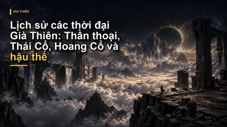 Lịch sử các thời đại Già Thiên: Thần thoại, Thái Cổ, Hoang Cổ và hậu thế
