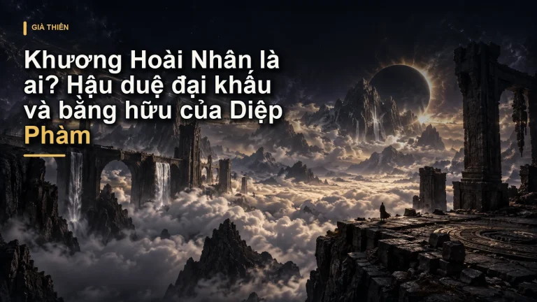 Khương Hoài Nhân là ai? Hậu duệ đại khấu và bằng hữu của Diệp Phàm