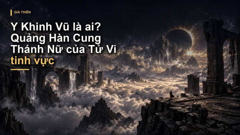 Y Khinh Vũ là ai? Quảng Hàn Cung Thánh Nữ của Tử Vi tinh vực
