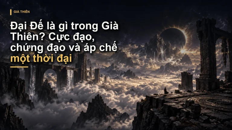 Đại Đế là gì trong Già Thiên? Cực đạo, chứng đạo và áp chế một thời đại
