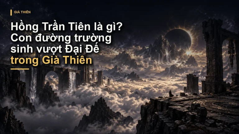 Hồng Trần Tiên là gì? Con đường trường sinh vượt Đại Đế trong Già Thiên