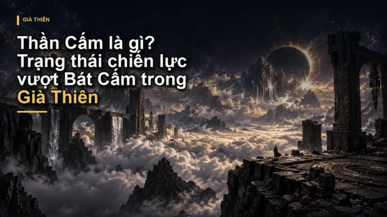 Thần Cấm là gì? Trạng thái chiến lực vượt Bát Cấm trong Già Thiên
