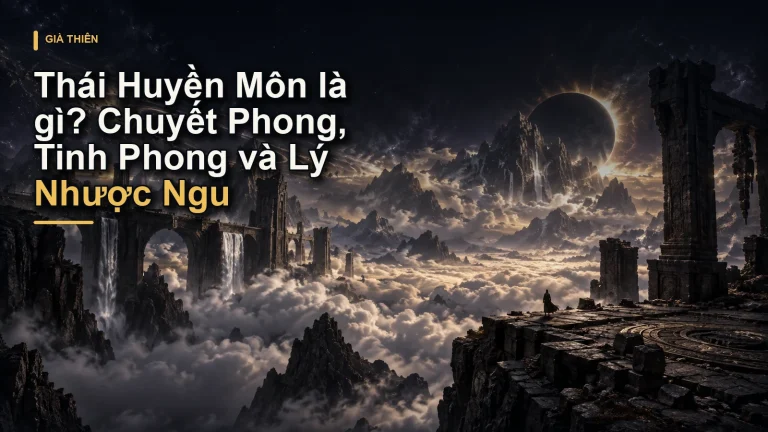 Thái Huyền Môn là gì? Chuyết Phong, Tinh Phong và Lý Nhược Ngu