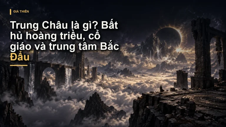 Trung Châu là gì? Bất hủ hoàng triều, cổ giáo và trung tâm Bắc Đẩu