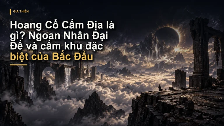 Hoang Cổ Cấm Địa là gì? Ngoan Nhân Đại Đế và cấm khu đặc biệt của Bắc Đẩu