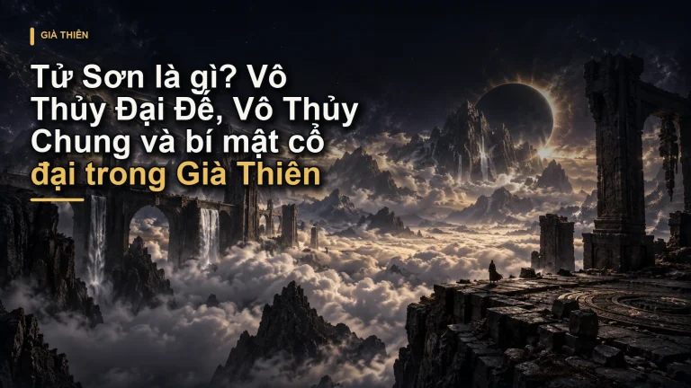Tử Sơn là gì? Vô Thủy Đại Đế, Vô Thủy Chung và bí mật cổ đại trong Già Thiên