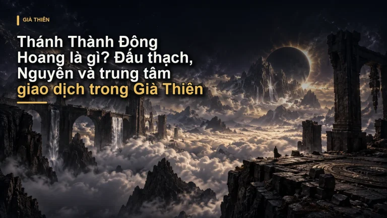 Thánh Thành Đông Hoang là gì? Đấu thạch, Nguyên và trung tâm giao dịch trong Già Thiên