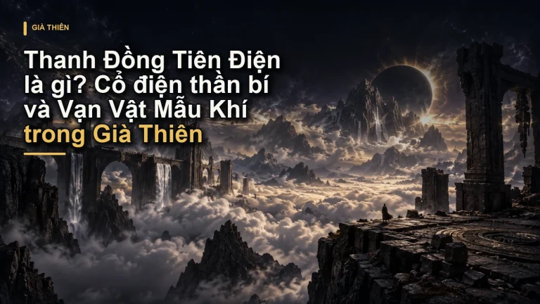 Thanh Đồng Tiên Điện là gì? Cổ điện thần bí và Vạn Vật Mẫu Khí trong Già Thiên