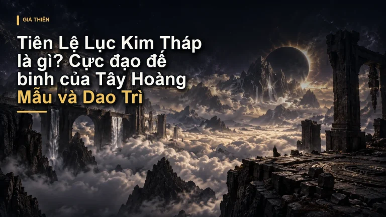 Tiên Lệ Lục Kim Tháp là gì? Cực đạo đế binh của Tây Hoàng Mẫu và Dao Trì