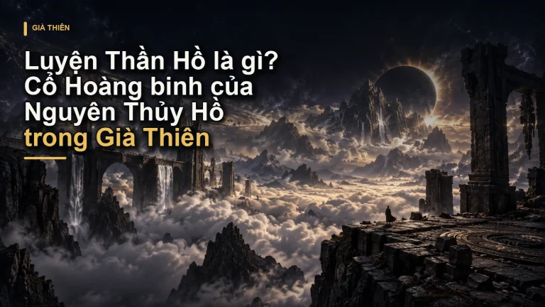 Luyện Thần Hồ là gì? Cổ Hoàng binh của Nguyên Thủy Hồ trong Già Thiên