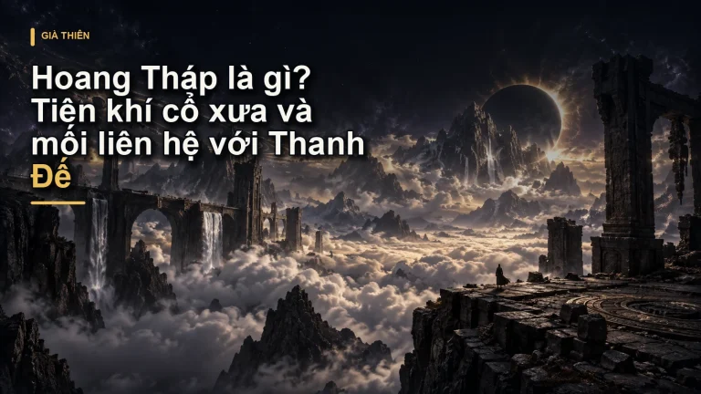 Hoang Tháp là gì? Tiên khí cổ xưa và mối liên hệ với Thanh Đế