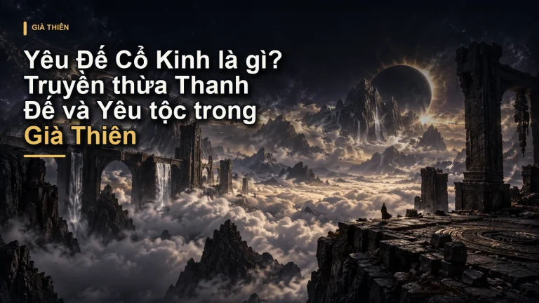 Yêu Đế Cổ Kinh là gì? Truyền thừa Thanh Đế và Yêu tộc trong Già Thiên