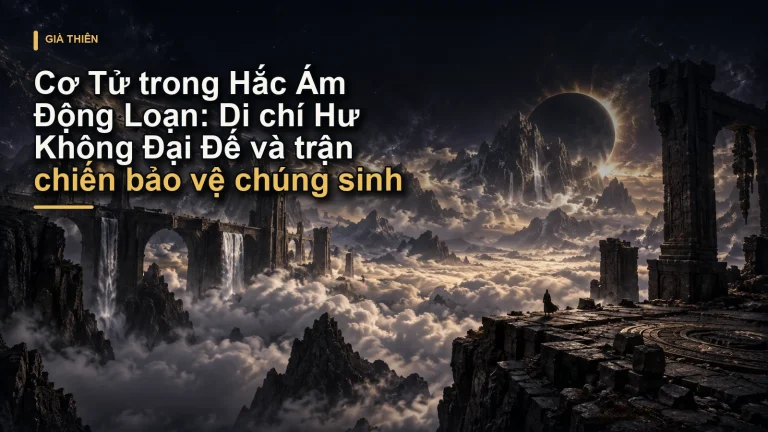 Cơ Tử trong Hắc Ám Động Loạn: Di chí Hư Không Đại Đế và trận chiến bảo vệ chúng sinh