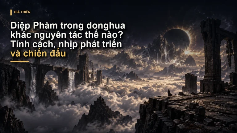 Diệp Phàm trong donghua khác nguyên tác thế nào? Tính cách, nhịp phát triển và chiến đấu