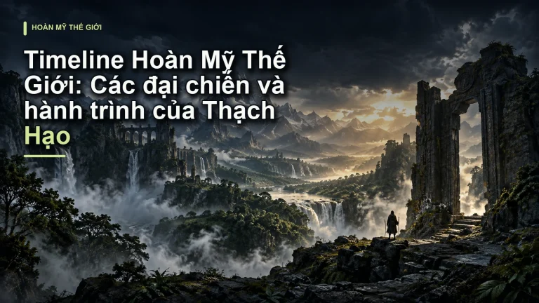 Timeline Hoàn Mỹ Thế Giới: Các đại chiến và hành trình của Thạch Hạo