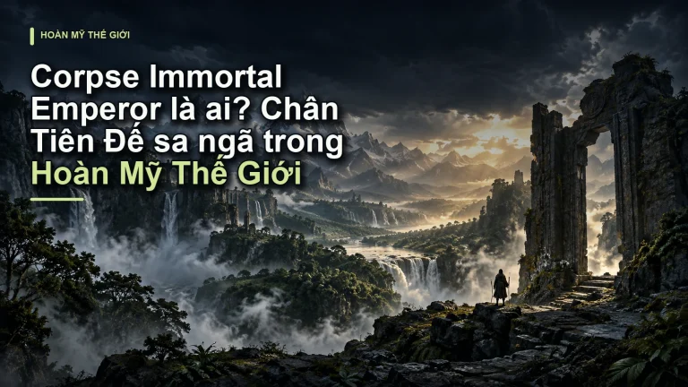 Corpse Immortal Emperor là ai? Chân Tiên Đế sa ngã trong Hoàn Mỹ Thế Giới