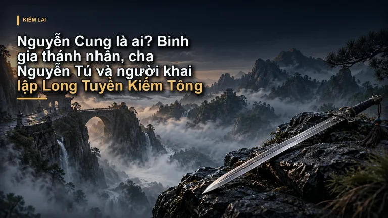 Nguyễn Cung là ai? Binh gia thánh nhân, cha Nguyễn Tú và người khai lập Long Tuyền Kiếm Tông