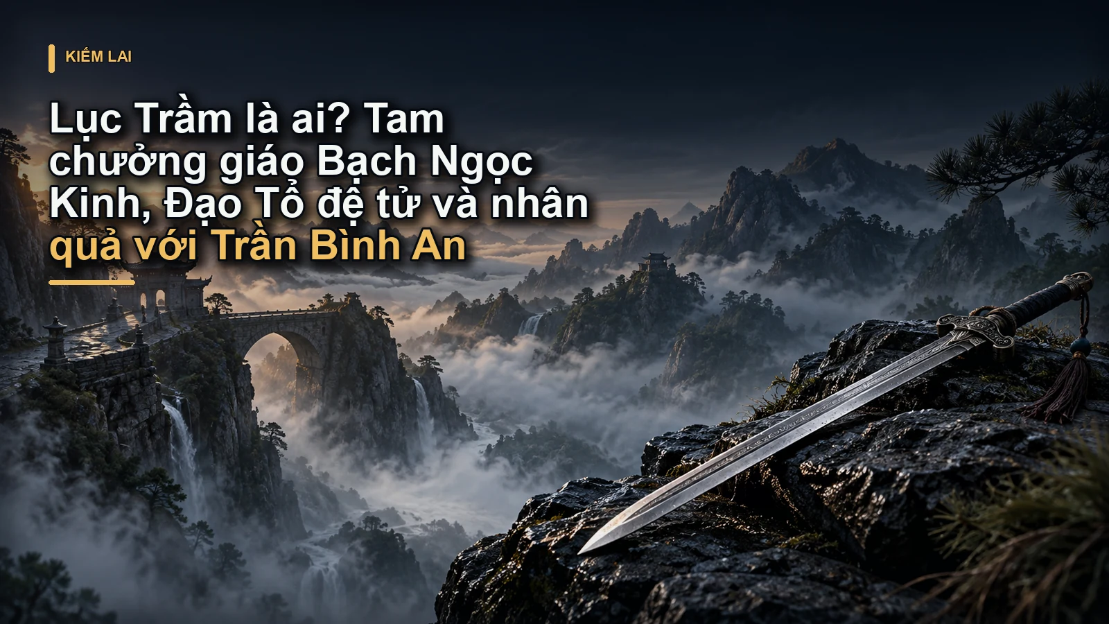 Lục Trầm là ai? Tam chưởng giáo Bạch Ngọc Kinh, Đạo Tổ đệ tử và nhân quả với Trần Bình An