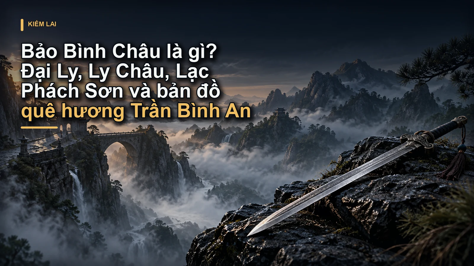 Bảo Bình Châu là gì? Đại Ly, Ly Châu, Lạc Phách Sơn và bản đồ quê hương Trần Bình An