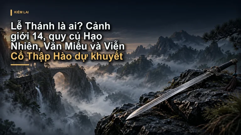 Lễ Thánh là ai? Cảnh giới 14, quy củ Hạo Nhiên, Văn Miếu và Viễn Cổ Thập Hào dự khuyết