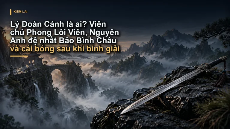 Lý Đoàn Cảnh là ai? Viên chủ Phong Lôi Viên, Nguyên Anh đệ nhất Bảo Bình Châu và cái bóng sau khi binh giải