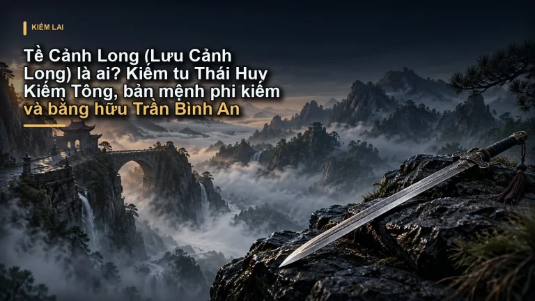 Tề Cảnh Long (Lưu Cảnh Long) là ai? Kiếm tu Thái Huy Kiếm Tông, bản mệnh phi kiếm và bằng hữu Trần Bình An