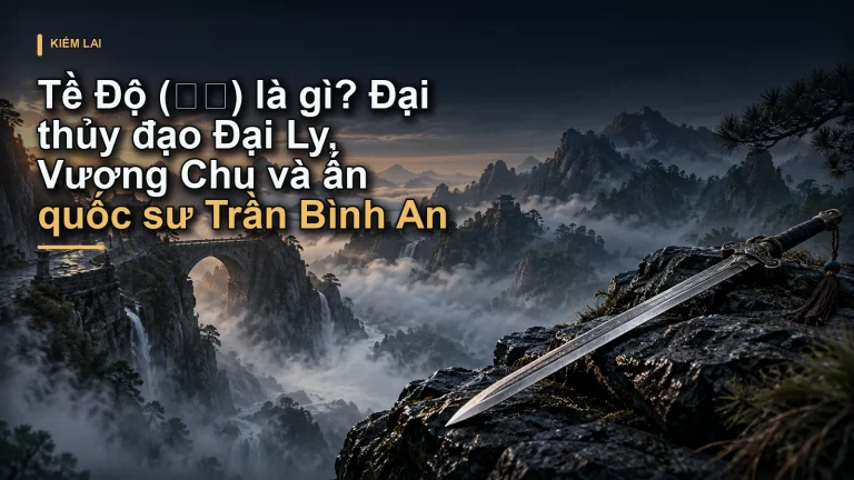 Tề Độ (齐渡) là gì? Đại thủy đạo Đại Ly, Vương Chu và ấn quốc sư Trần Bình An