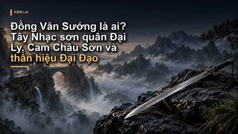 Đồng Văn Sướng là ai? Tây Nhạc sơn quân Đại Ly, Cam Châu Sơn và thần hiệu Đại Đạo