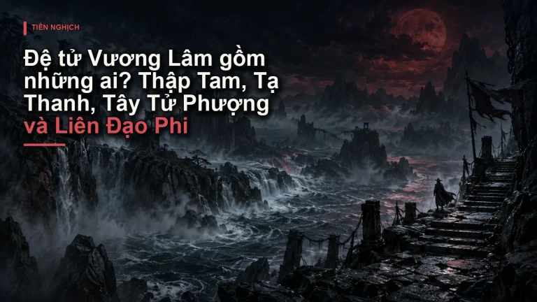 Đệ tử Vương Lâm gồm những ai? Thập Tam, Tạ Thanh, Tây Tử Phượng và Liên Đạo Phi
