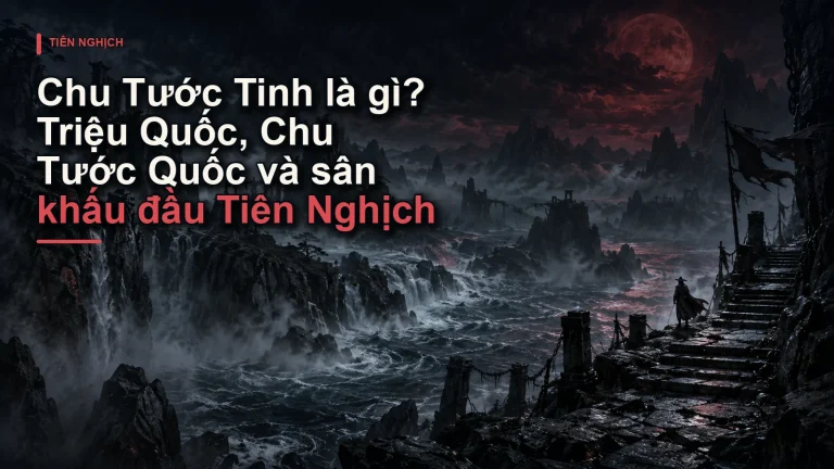 Chu Tước Tinh là gì? Triệu Quốc, Chu Tước Quốc và sân khấu đầu Tiên Nghịch