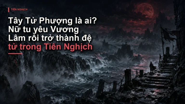 Tây Tử Phượng là ai? Nữ tu yêu Vương Lâm rồi trở thành đệ tử trong Tiên Nghịch