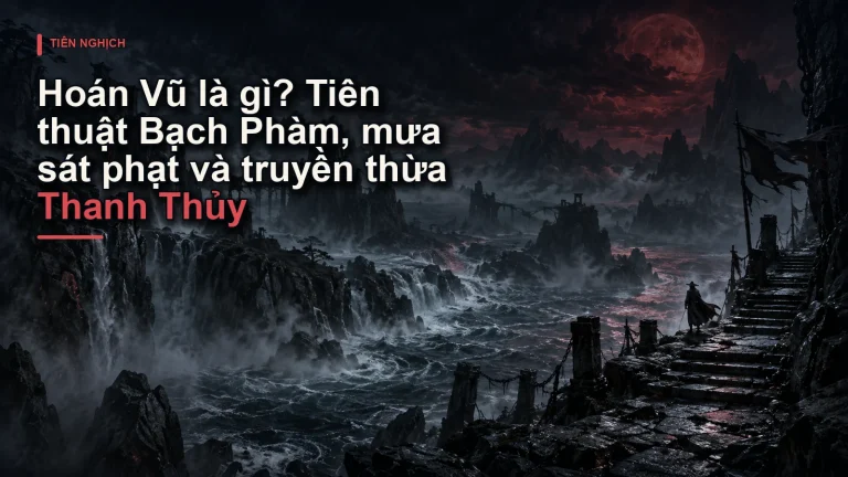 Hoán Vũ là gì? Tiên thuật Bạch Phàm, mưa sát phạt và truyền thừa Thanh Thủy