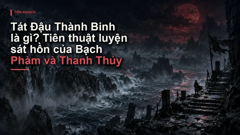 Tát Đậu Thành Binh là gì? Tiên thuật luyện sát hồn của Bạch Phàm và Thanh Thủy